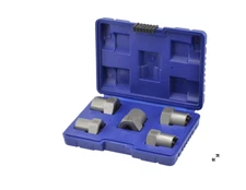 5 PC. 1/2" DR. LUG NUT EXTRACTOR SET Carlyle Tools by NAPA LNES125