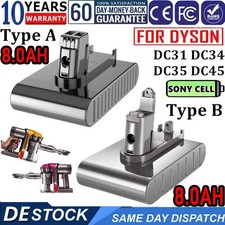 Für Dyson DC31 DC34 DC35 DC44 DC45 Staubsauger Professional Ersatzakku Type A B