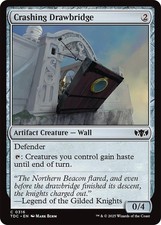 1x Crashing Drawbridge - Commander: Tarkir: Dragonstorm - NM - MTG