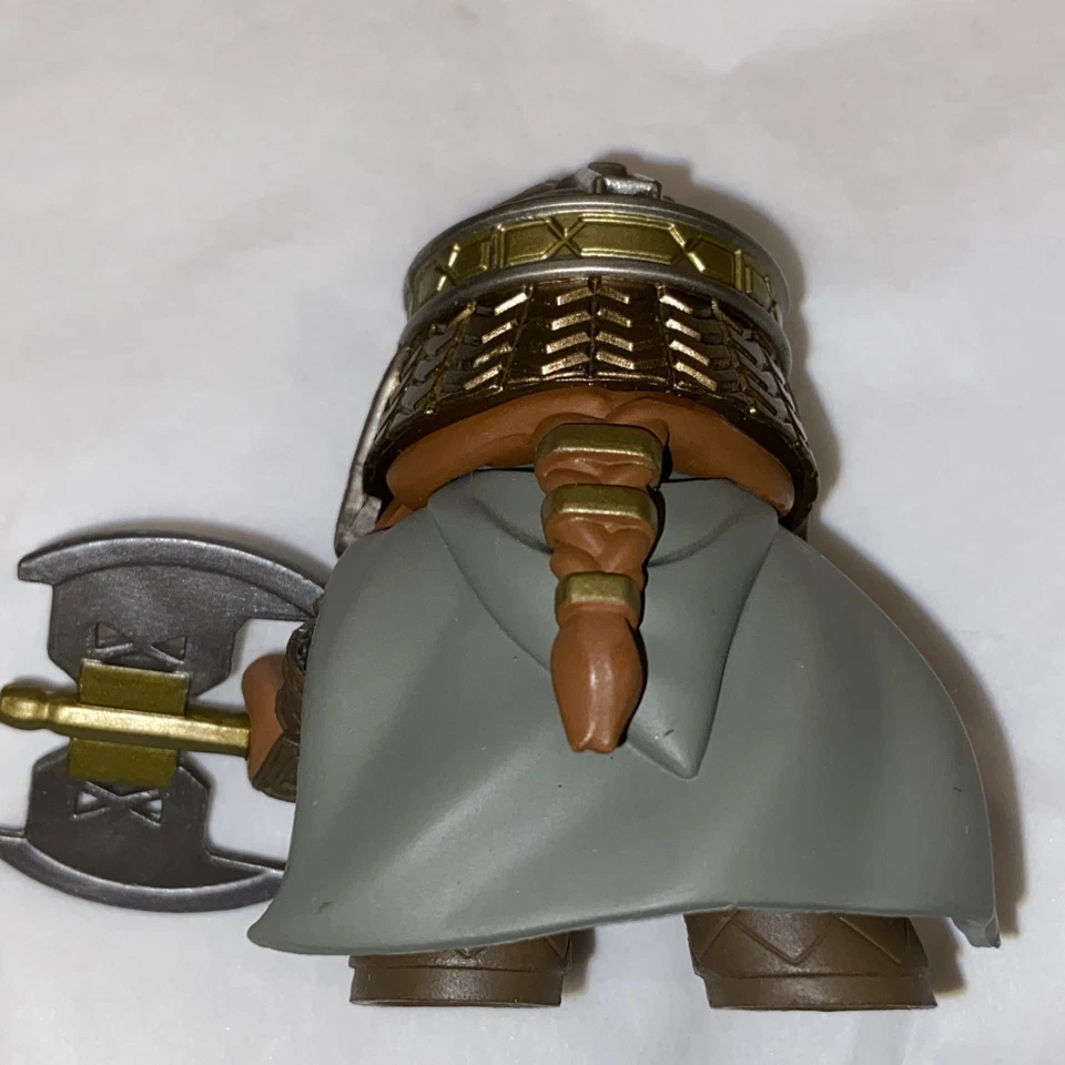 ВИНИЛОВАЯ ФИГУРКА ГИМЛИ КАРЛИК МИНИ ЛОРД КОЛЕЦ СЕРИЯ 1 FUNKOMYSTERY 2017 - Изображение 2 из 4