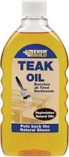 Everbuild Teak Oil - EVBTEAK (500ml) 21.02 per litre
