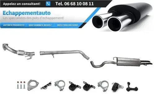 Échappement VW Golf IV 1.9 TDi Kombi silencieux performant et durable