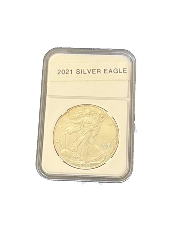 2021  American Silver Eagle ($1) - BU | Silver prices rising, don't miss out!