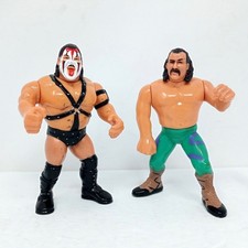 Vintage 1990 Hasbro WWF Demolition Tag Team Smash & Jake The Snake Roberts