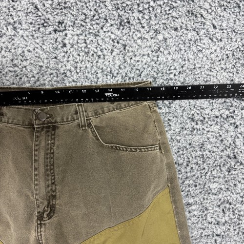 Wrangler Brush Hose Herren 34x30 braun Briar Guard Canvas Denim Jagd Feld - Bild 6 von 18