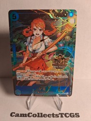 Nami OP11-054 3rd Anniversary Set Promo Super Rare Parallel