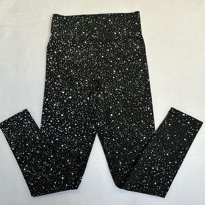 NOLI Yoga Ultra Reflective High Rise Legging BlackLine Activewear Pants Size XS