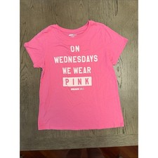 Mean Girls 'On Wednesdays We Wear Pink' Pink Graphic Tee