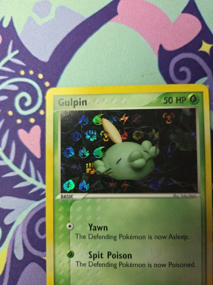 Pokémon TCG EX Hidden Legends Gulpin 62/101 Reverse Holo Near Mint - Image 2 of 4