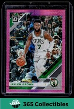 2019-20 Donruss Optic Jaylen Brown - Panini Hyper Pink Boston Celtics