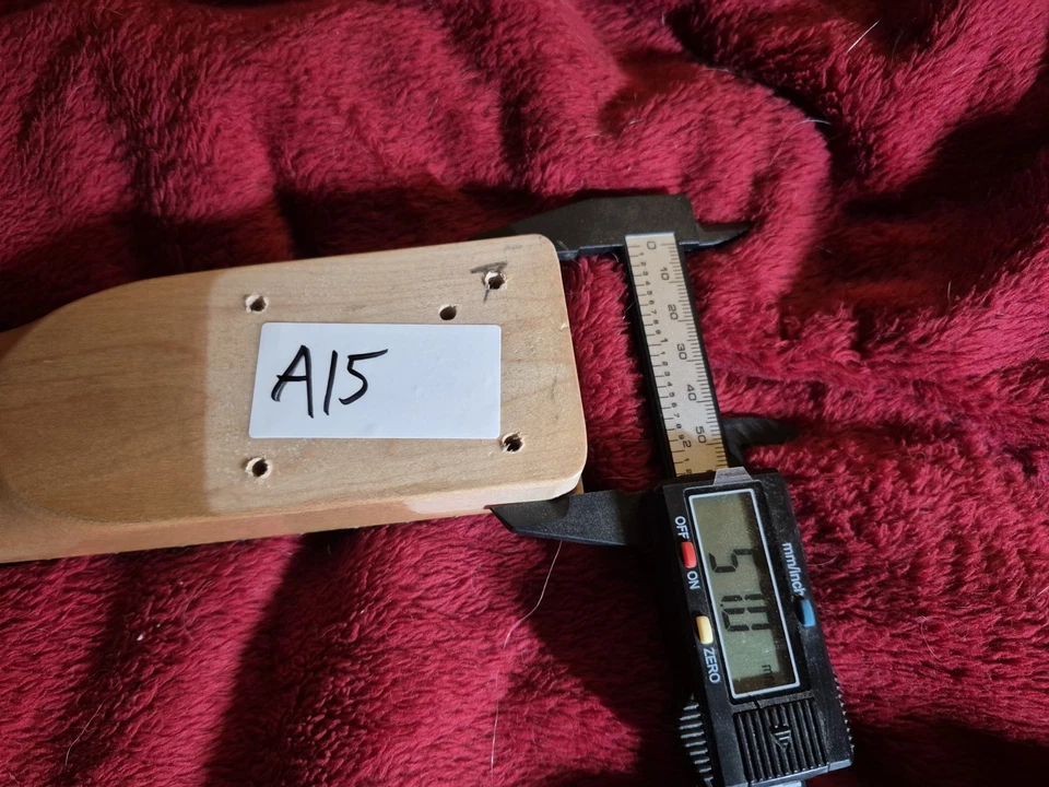 Mástil de guitarra eléctrica Ibanez RG Wizard II 24 trastes diapasón de arce RG120  Foto 2 de 4