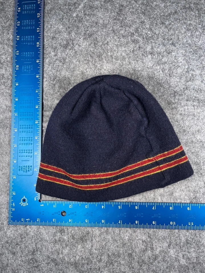 American Eagle 1977 Gorro Toque Adulto Talla Única Azul Tejido Mezcla Lana Patín Esquí Foto 4 de 4