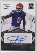 2021 Leaf Ultimate Draft 10/99 Trevon Grimes #BA-TG1 Auto nd3