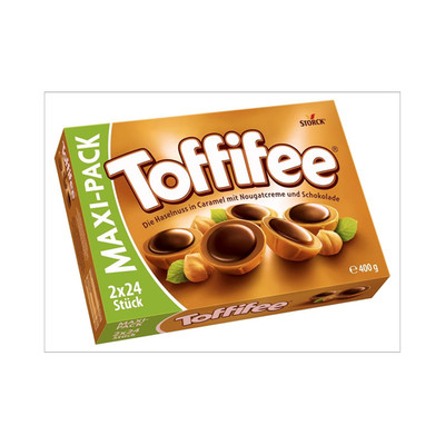 Toffifee 125g-625g Haselnuss Karamell mit Nougatcreme und Schokolade