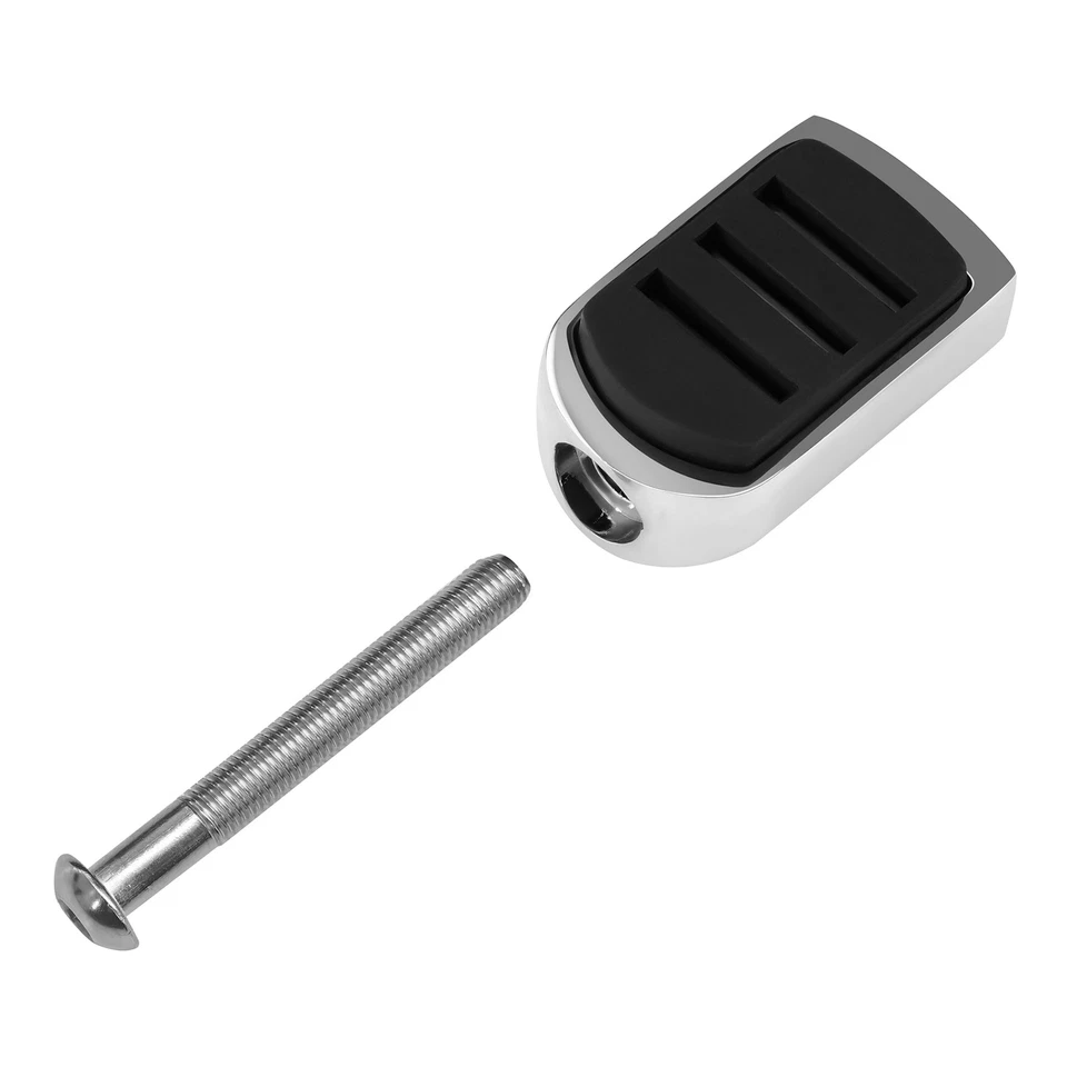 Clavija de cambio cromada para Harley Davidson Electra Glide Sportster Pegstreamliner Foto 3 de 4