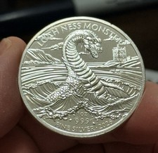 2026 1oz Silver .999 Bullion Coin LEGEND OF THE LOCH NESS MONSTER 50000 minted