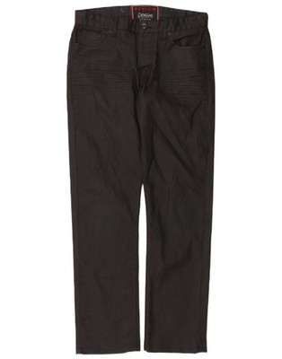 Review Herren gerade Freizeithose W34 L34 schwarz Baumwolle AQ18