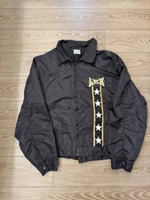 90 s 00 s LBZ Motocross Nylon Jacket with Lining XL Black FOX Fox Racing Supreme