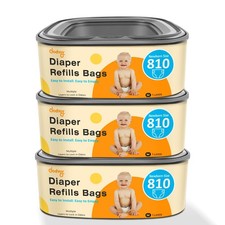 Jumbo Square Refill Compatible with Diaper Genie Classic,Compact and Select P...