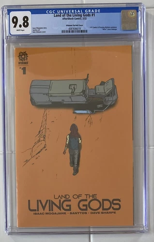 Land of the Living Gods #1, CGC 9.8, Altmann variant, Akira homage