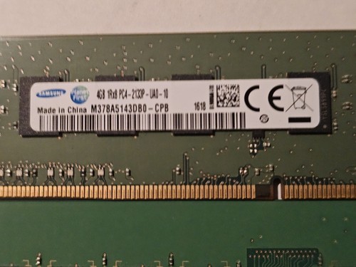 Samsung M378A5143db0-cpb 4GB PC4-17000 DDR4-2133MHz Desktop Ram HP 798033-001 - Picture 3 of 3