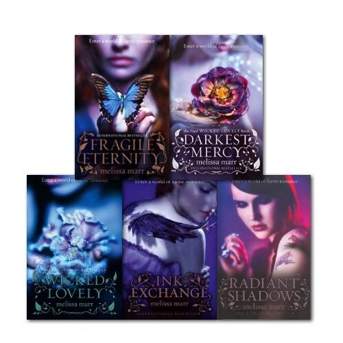 Komplettes Hardcover-Set Posten von 5 bösen schönen Büchern von Melissa Marr YA Fragile - Bild 1 von 1