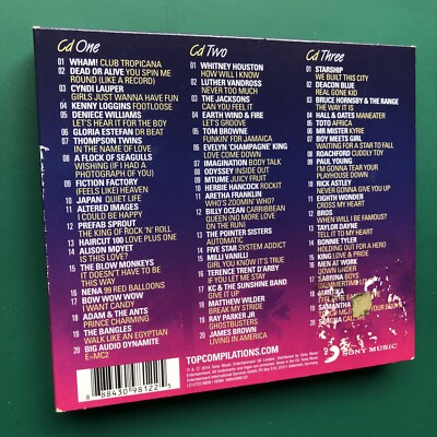 CLUB TROPICANA (Classic 80s Hits) Electro Synth-Pop Hip Hop 3x CD