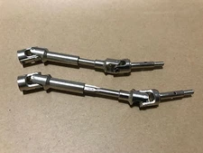 Hardened Steel Driveshafts CVD For Traxxas Nitro Rustler 2WD 