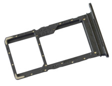 OEM HONOR X6 REPLACEMENT BLACK DUAL SIM MICRO SD CARD HOLDER TRAY