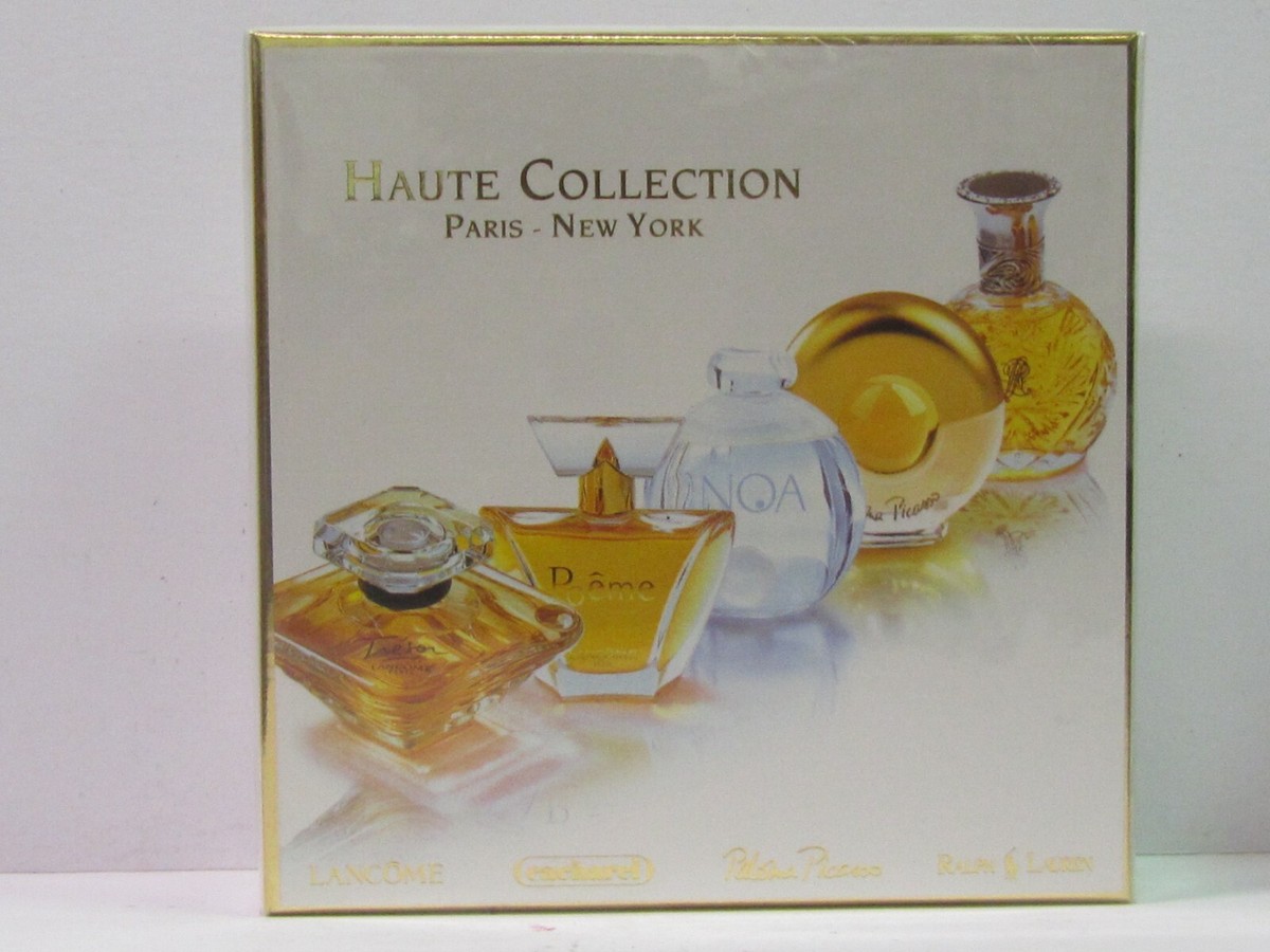 Haute Collection Perfume Mini Set Lancome Cacharel Paloma Picasso