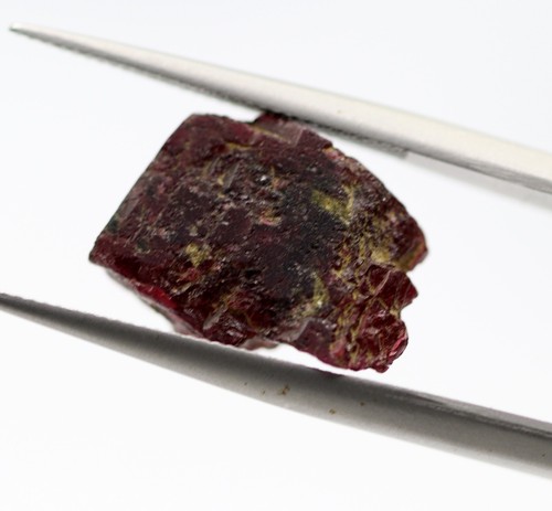Dark Red Color Rough Faceted Cut 13 x 10 MM Natural Ruby Loose Gemstone 6.21 Ct - Picture 11 of 13
