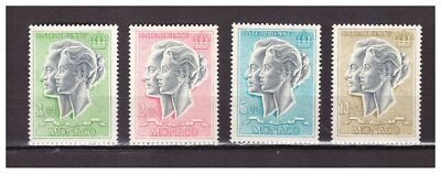 s26858) MONACO POSTFRISCH ** 1966 Definitive 4v