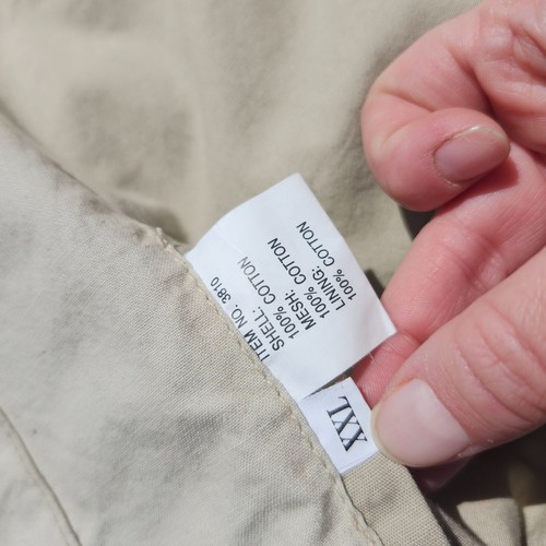 Orvis Men’s XXL Cotton Fishing Vest Utility Outdoor Gear Multi Pocket Tan - Picture 7 of 7