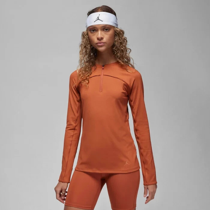 Топ с длинными рукавами Nike Jordan Sport Damen FN5113-209 рубашка Laufen Sport Neu XS 7490₽