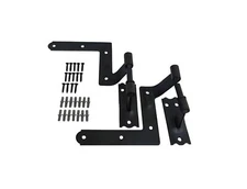 QCAA Blind Shutter Hinge for Wood Frame & Brick, Steel, 2-1/8" Offset, Powder...