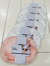 Lot Set Of 6 Horizon Group USA Silicone Make Up Brush Cleaner Washer Pads