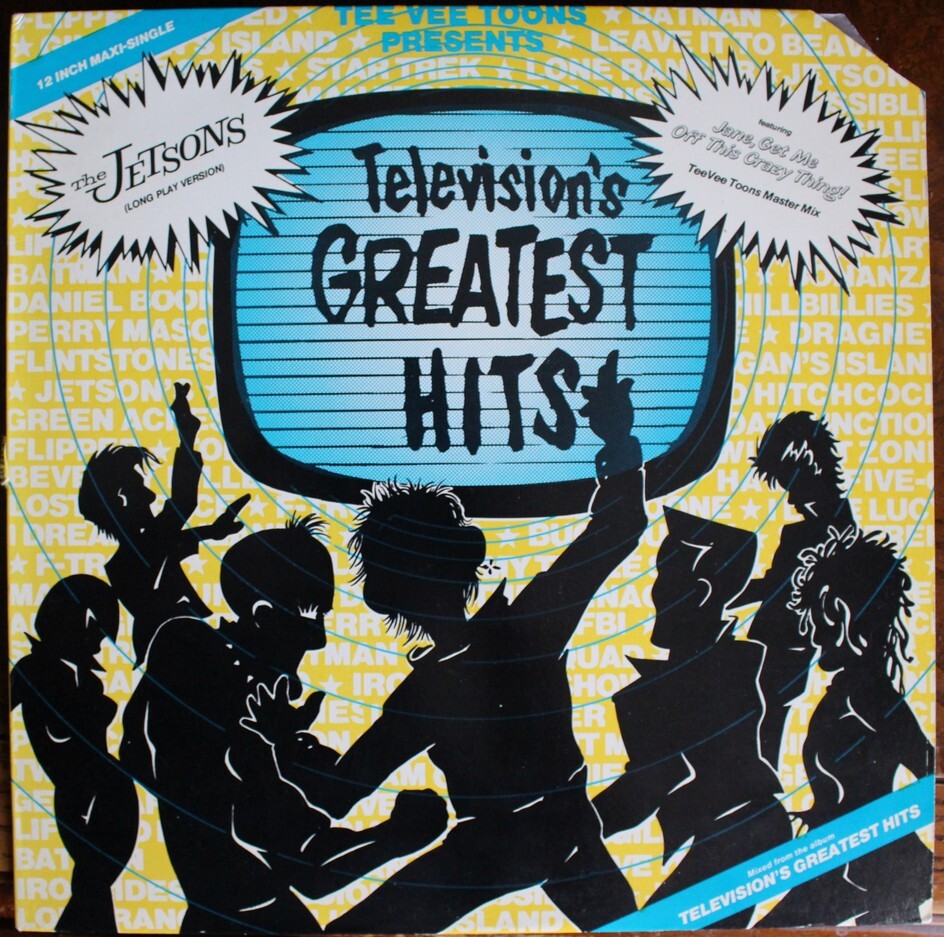 Television's Greatest Hits 2枚組レコード Original 1986 The JETSONS Television's GREATEST HITS Soundtrack