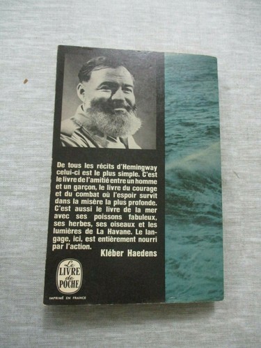 The old man and the sea, E. Hemingway, paperback,French edit.,Gallimard,1964. k2 - Picture 3 of 6