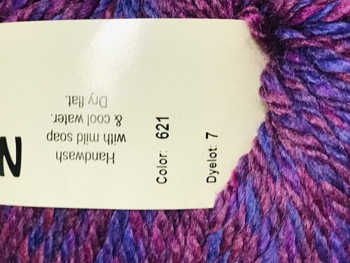 BOYSENBERRY 5 madejas 465yd Crystal Palace NOCTURNE ARAN lana merino + acrílico + mi hilo - Imagen 12 de 15