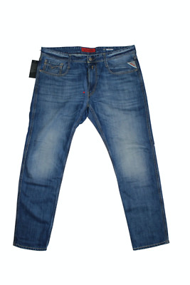 Replay Anbass - M914 - Jeans Herren - W38 L32 - blau - Top Denim