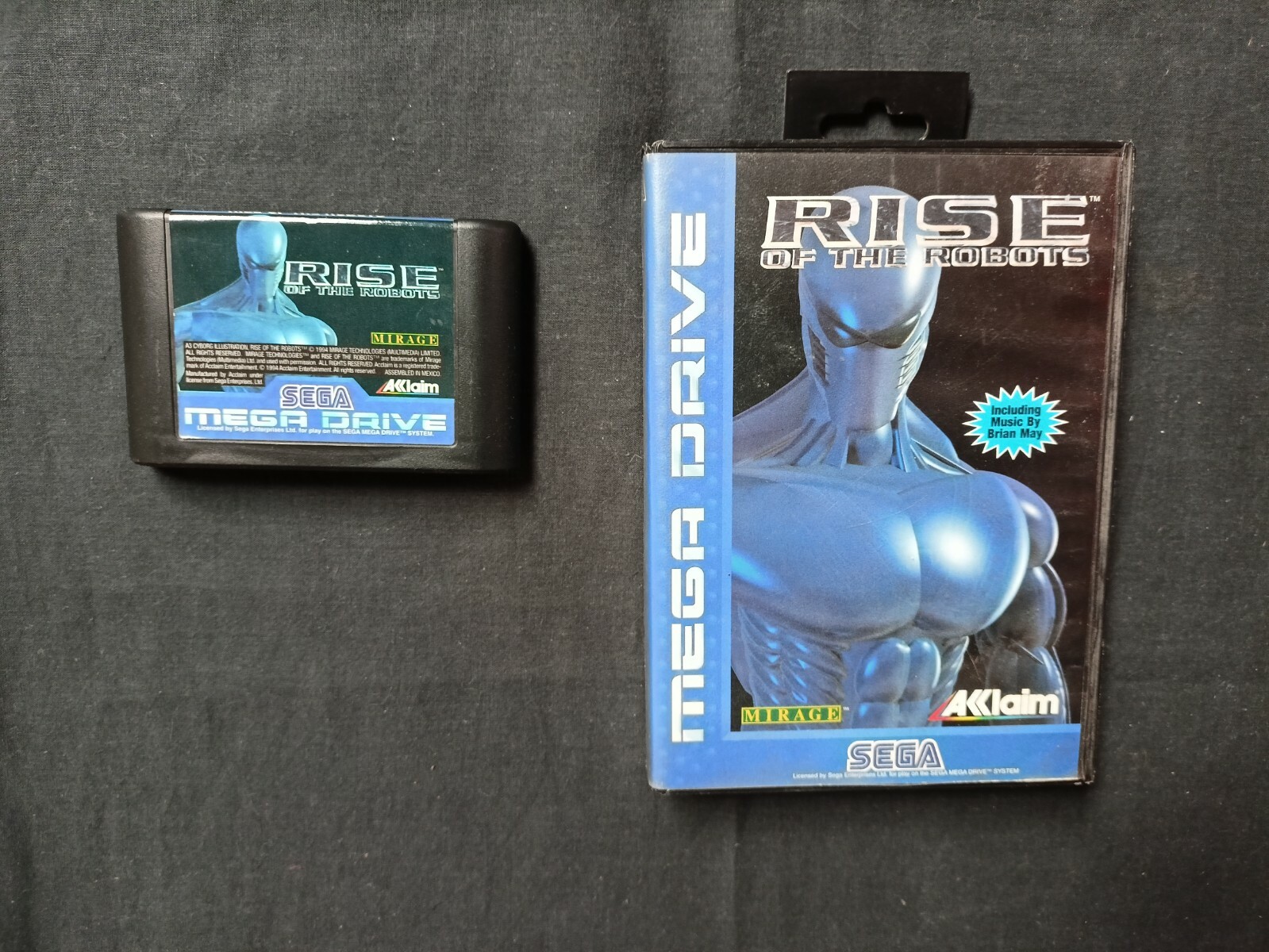 Rise of the robots Sega Megadrive Sans notice Mega drive MD