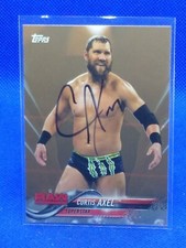 AUTOGRAPH Curtis Axel 2018 Topps RAW #27
