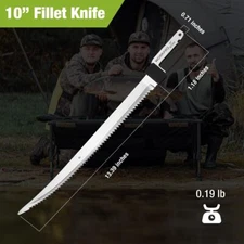 WORKPRO 10" Replacement Blades Only 12V Cordless Electric Fillet Sliver Knife