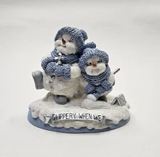 Vintage 2000 Snow Buddies Happy Snowmen Melty Slippery When Wet Encore Group
