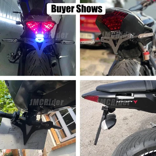 Tail Tidy Fender Eliminator License Plate Holder For YAMAHA MT07 MT-07 2013-2024 - Picture 2 of 10