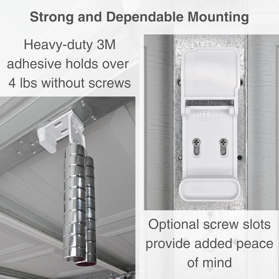 Garage Door Bracket for Simplisafe Alarm Entry Sensors - Sensor Not Included - Image 4 of 4