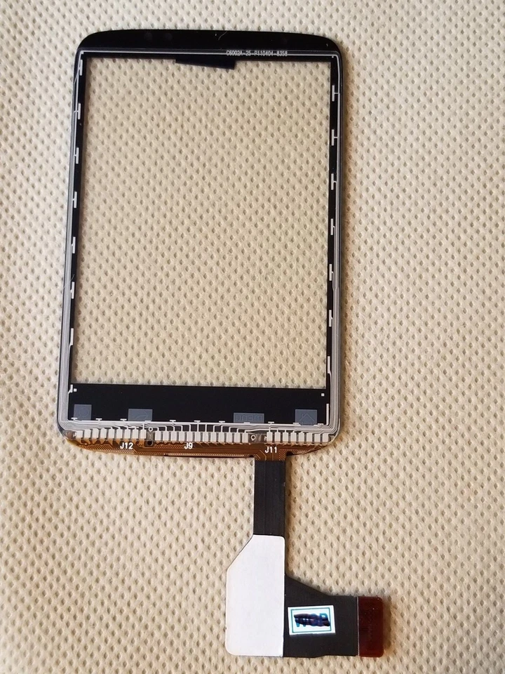 NEW HTC Touch Screen Digitizer Lens Part for WILDFIRE S GSM MARVAL A510e BLACK - Image 3 of 4