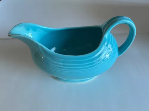 Vintage Fiestaware - Original Turquoise - Gravy Boat