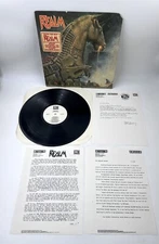 REALM LP ENDLESS WAR 1988 Roadrunner RC 9509 thrash Heavy Metal presskit inserts