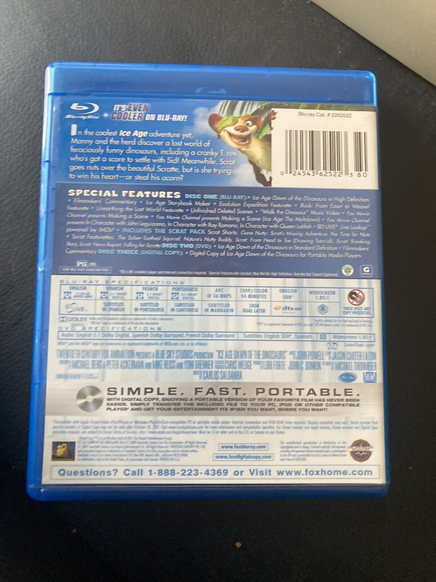 Ice Age: Dawn of the Dinosaurs [Blu-ray] Blu-ray No Idea If